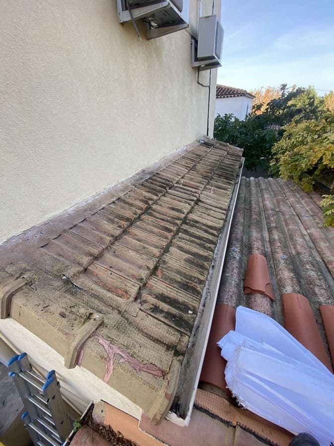 Rénovation de toiture à Marseille avant travaux